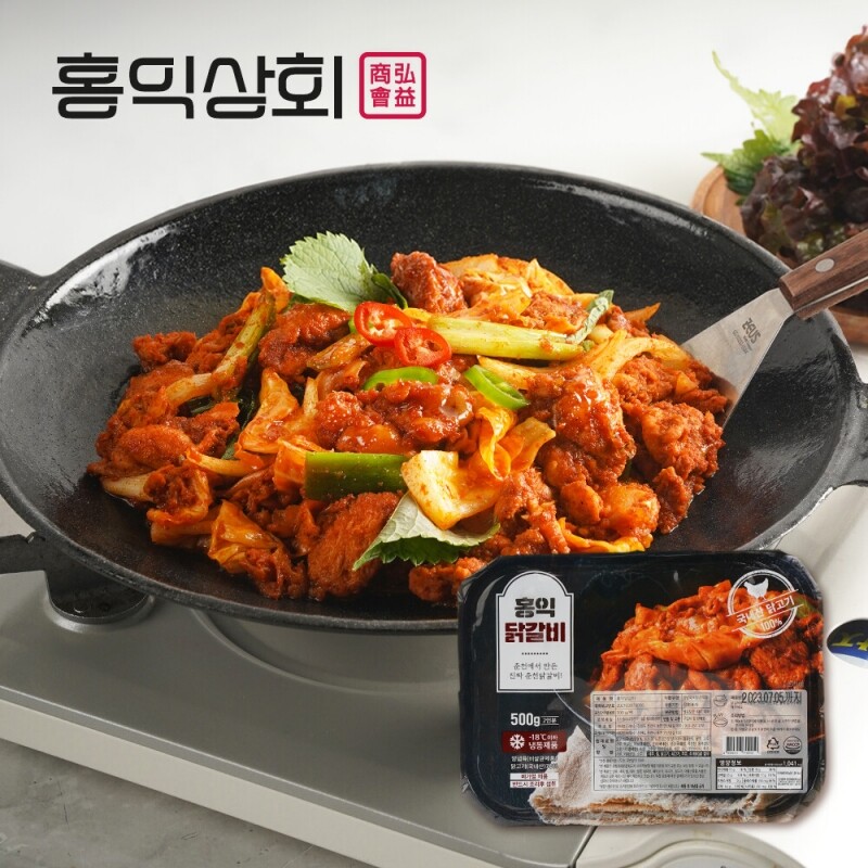 홍익상회,[Hongik Market] 홍익닭갈비 500g 국내산 닭고기 순살