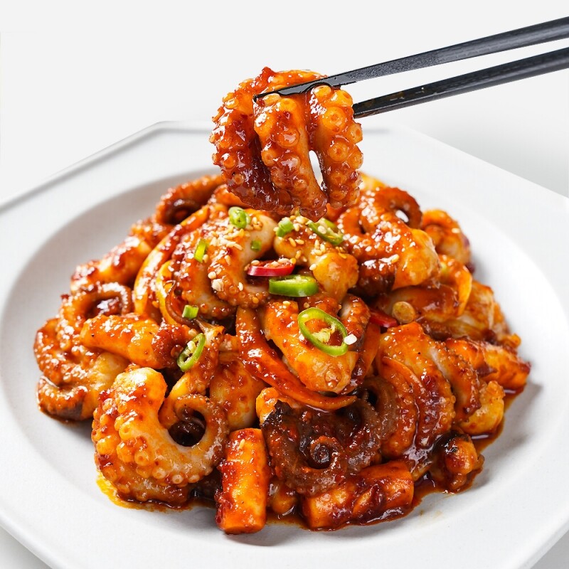 홍익상회,[Hongik Market] 팔팔쭈꾸미 500g 양념 쭈꾸미 볶음 캠핑 밀키트