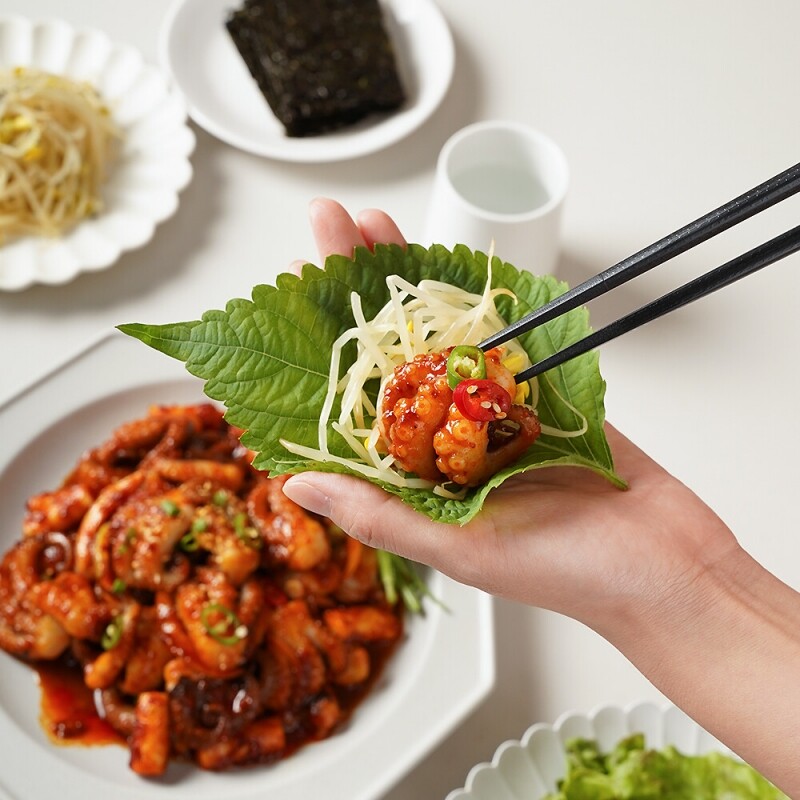 홍익상회,[Hongik Market] 팔팔쭈꾸미 500g 양념 쭈꾸미 볶음 캠핑 밀키트